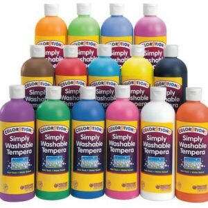 washable tempera paint