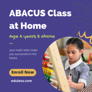 Abacus Class at Home for 5 yrs & above