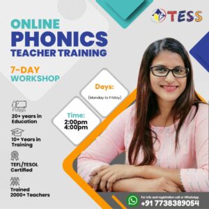 online phonics teacher training
